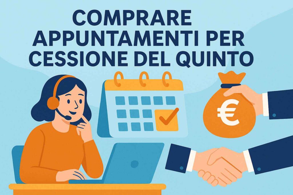 Comprare appuntamenti per cessione del quinto