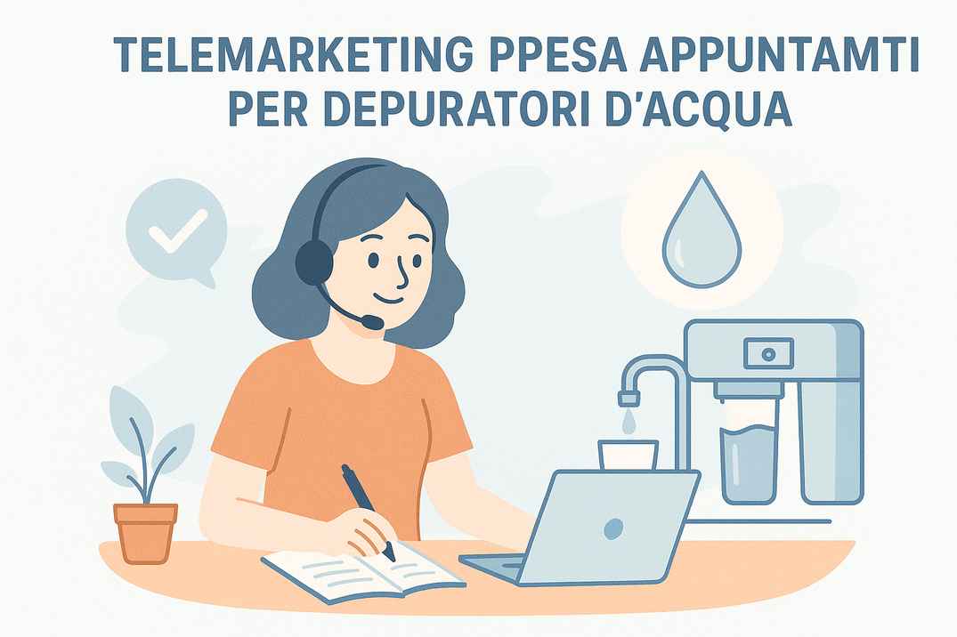 telemarketing presa appuntamenti per depuratori d'acqua