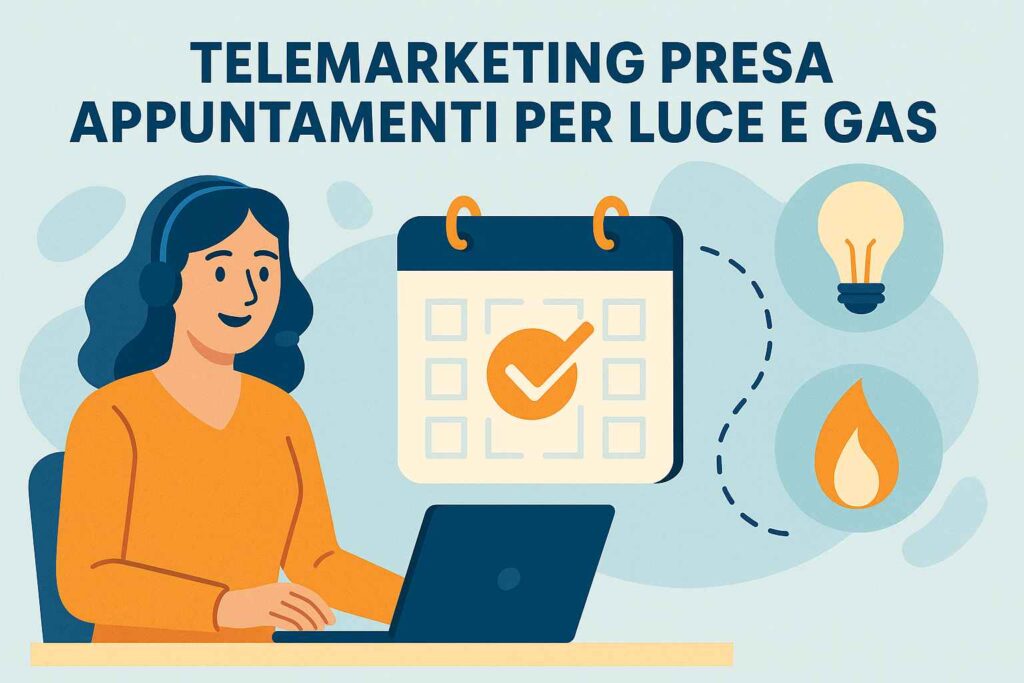 Telemarketing Presa Appuntamenti per Luce e Gas