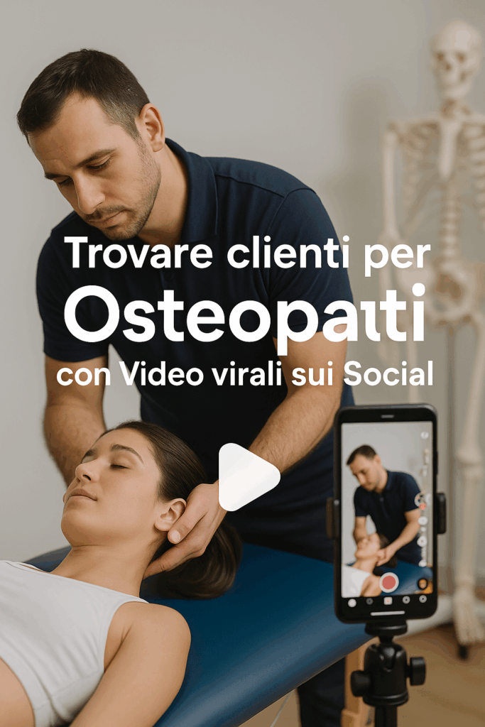 Trovare clienti per Osteopati