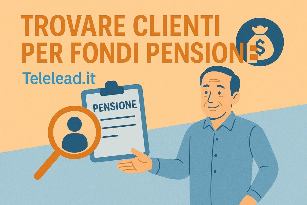 Trovare clienti per fondi pensione
