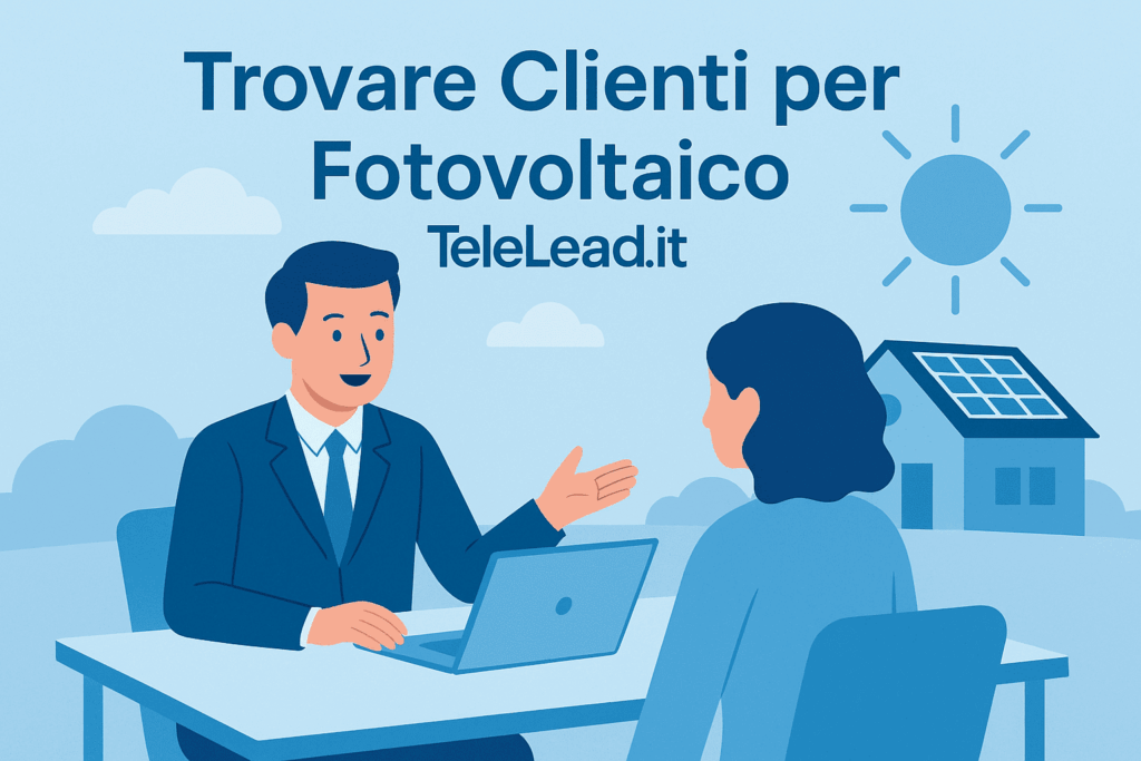 trovare clienti per fotovoltaico