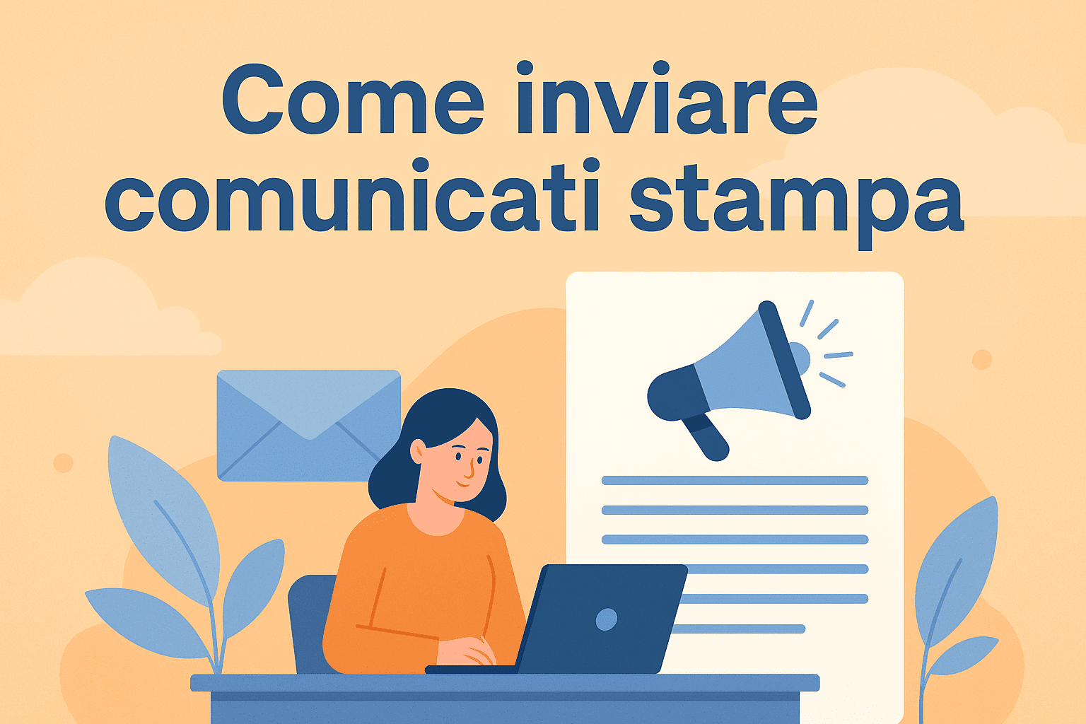 come inviare comunicato stampa
