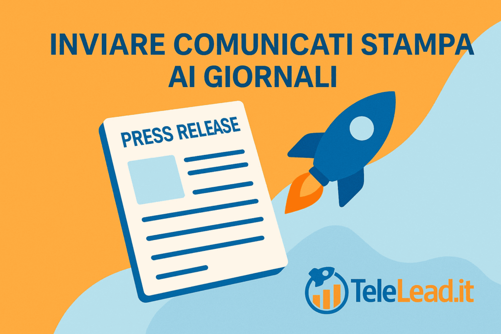 inviare comunicati stampa ai giornali