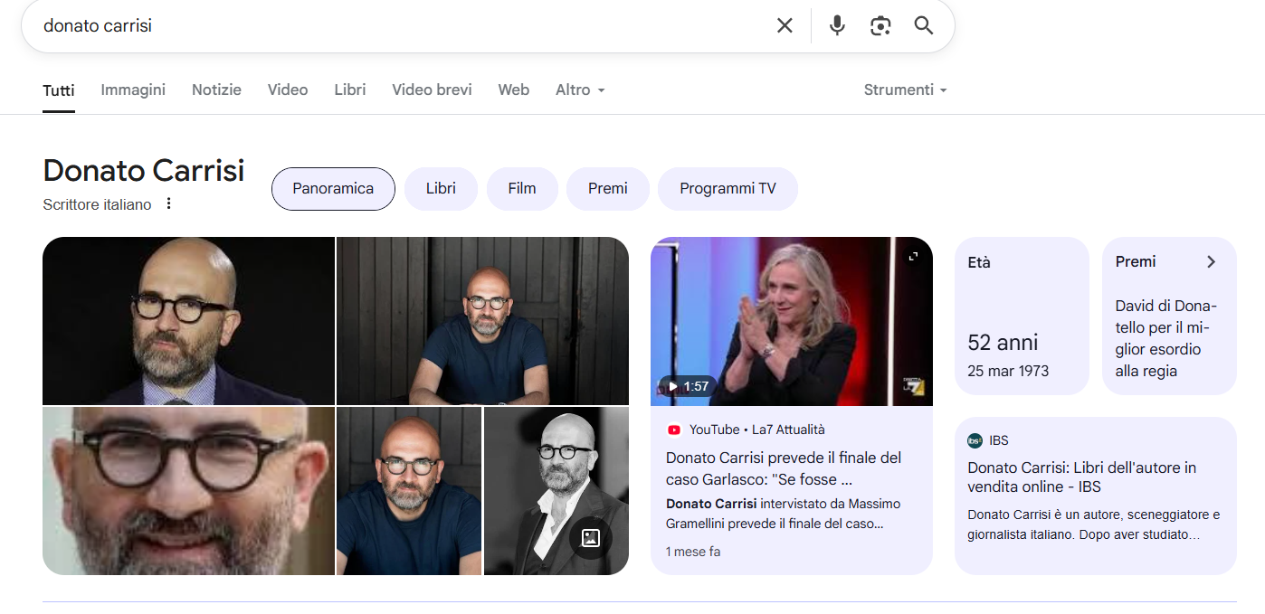 Google Knowledge Panel