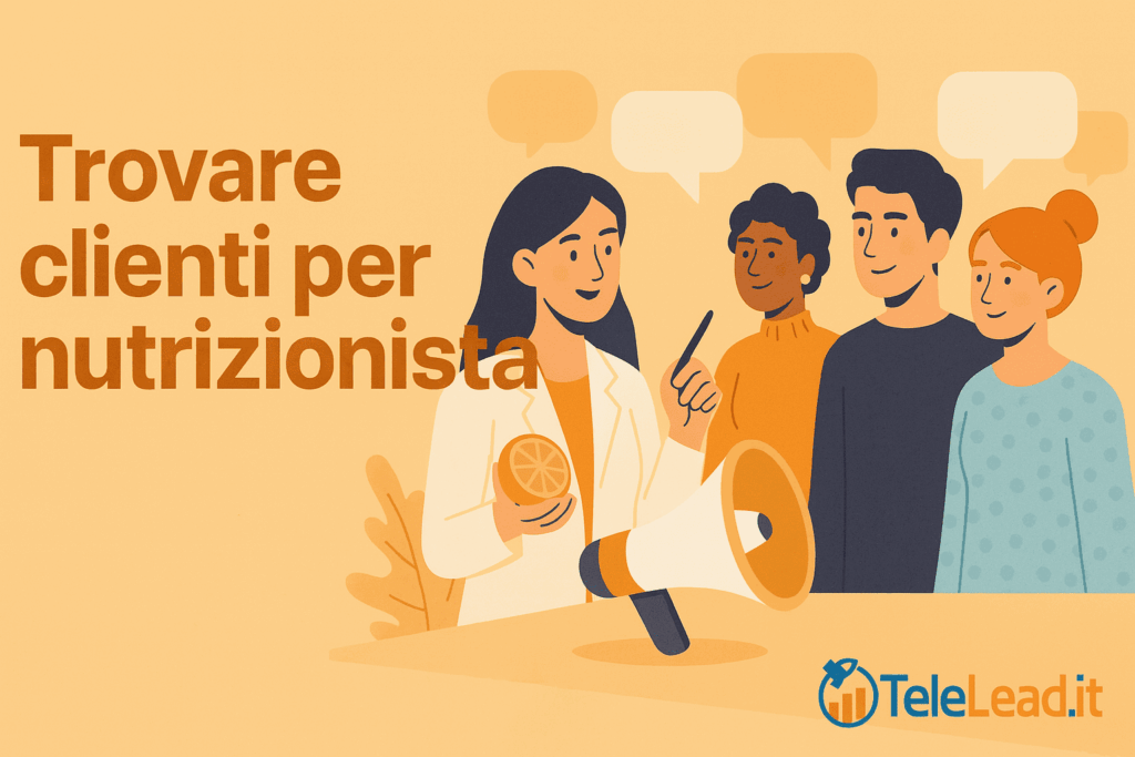 trovare clienti per nutrizionista