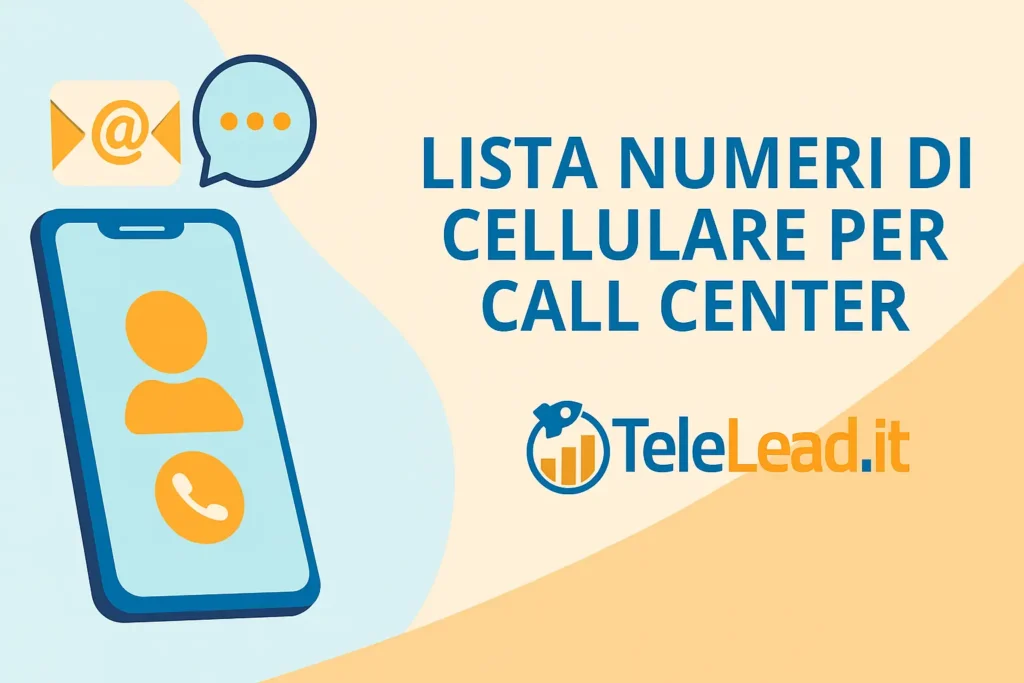 lista numeri cellulare call center
