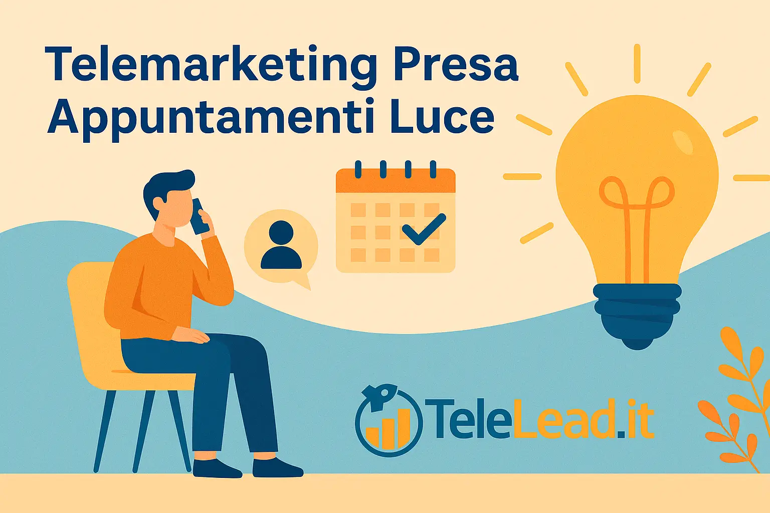 telemarketing presa appuntamenti luce