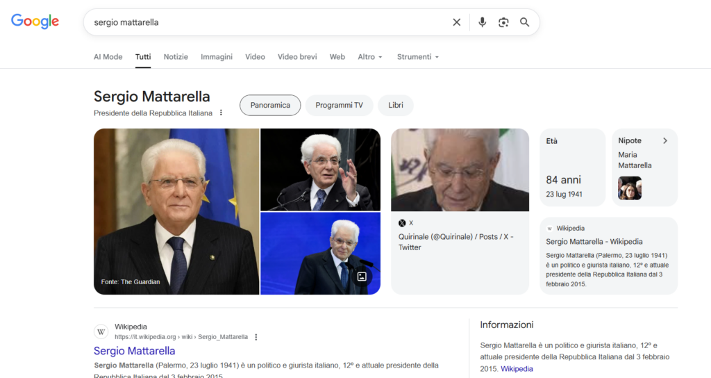 esempio google panel
