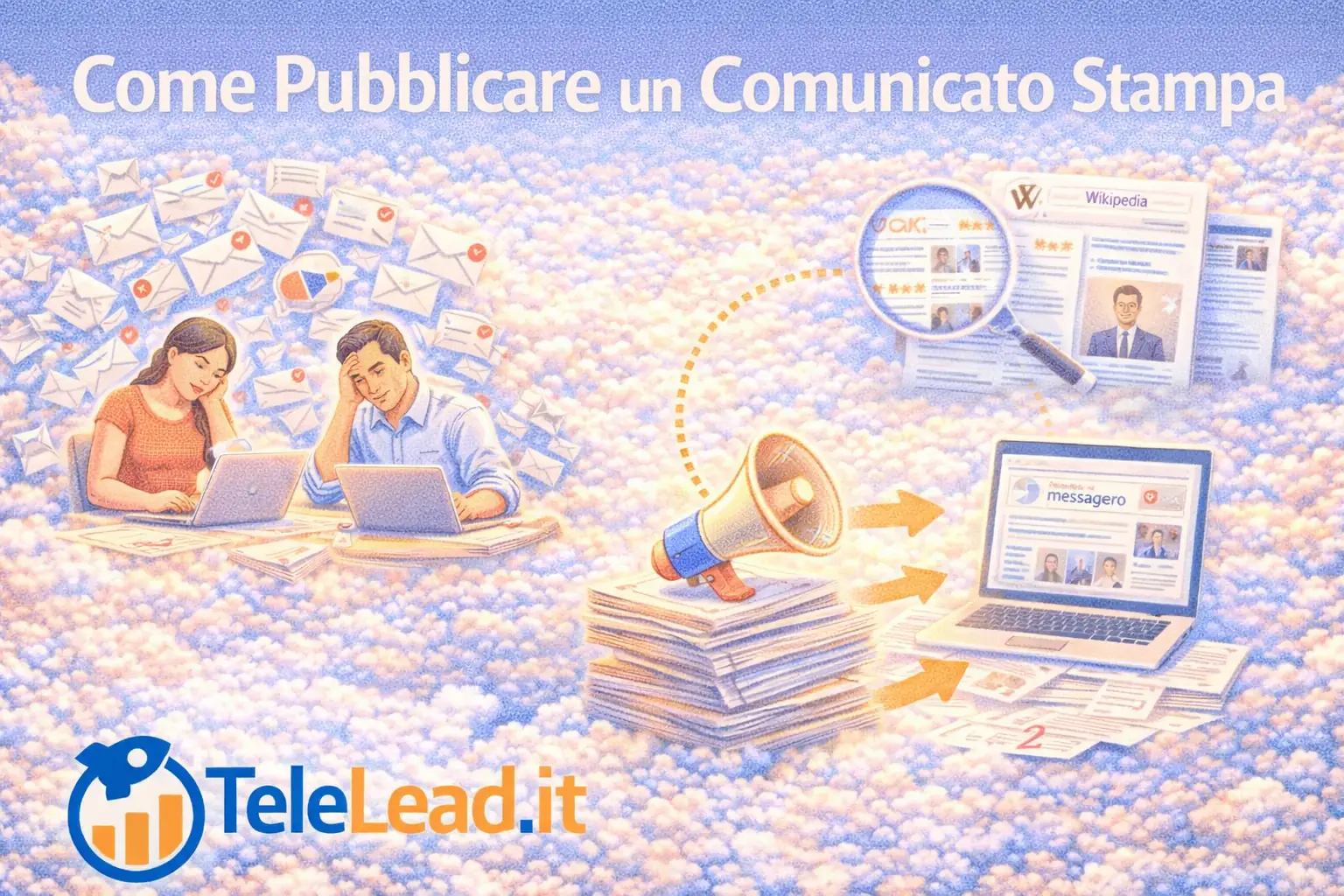 come pubblicare un comunicato stampa