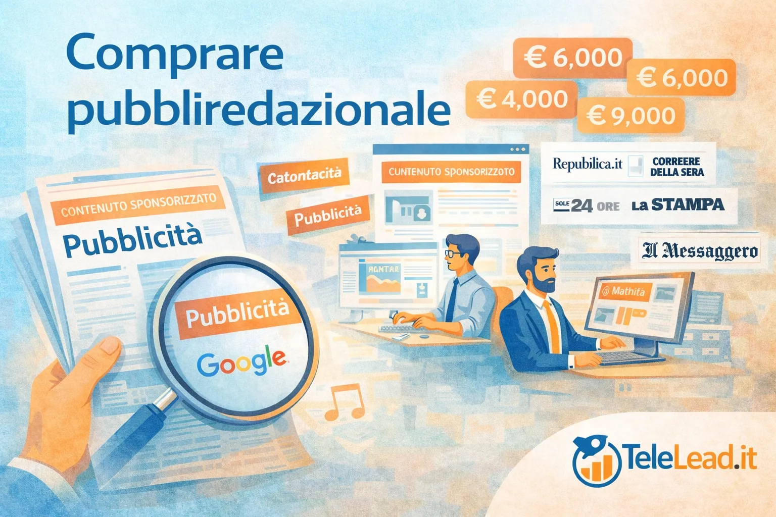 comprare pubbliredazionale