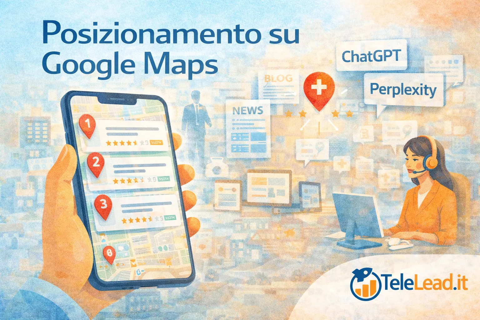 posizionamento su google maps