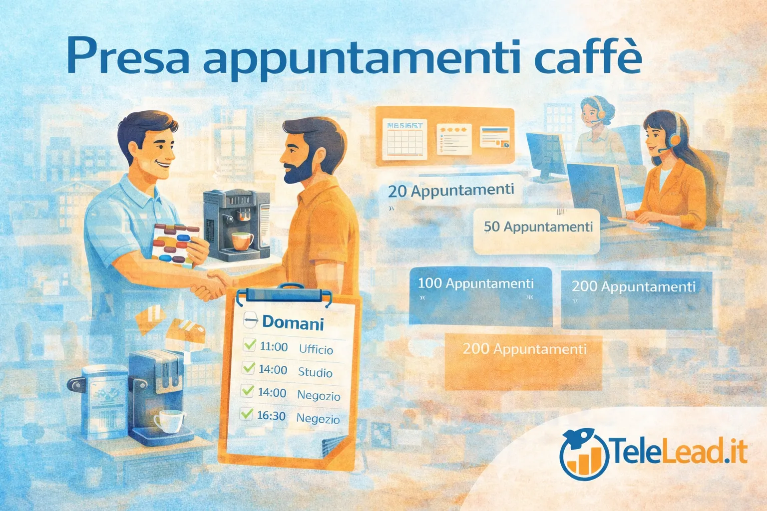 presa appuntamenti caffè