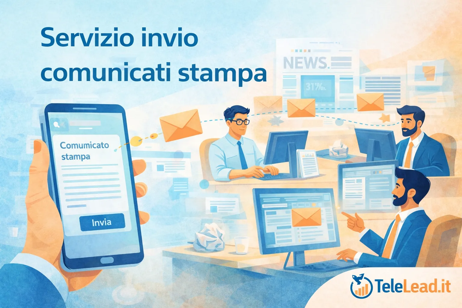 servizio invio comunicati stampa