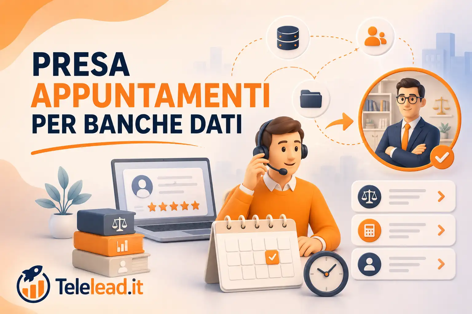 presa appuntamenti per banche dati